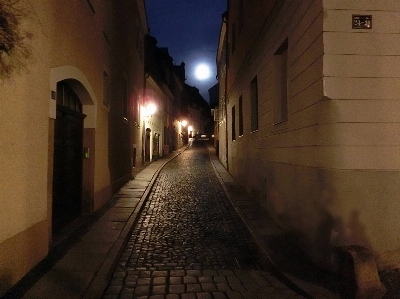 Foto Leggero strada notte mattina