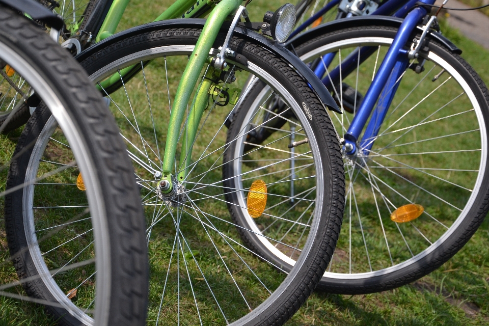 Roda bicicleta veículo falou