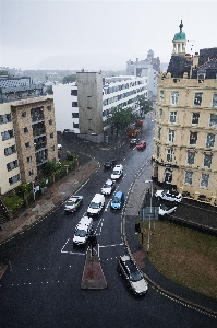 Pedestrian architecture road traffic Photo