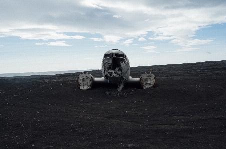 Beach sea sand car Photo