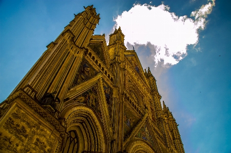 Architecture sky building tower Photo