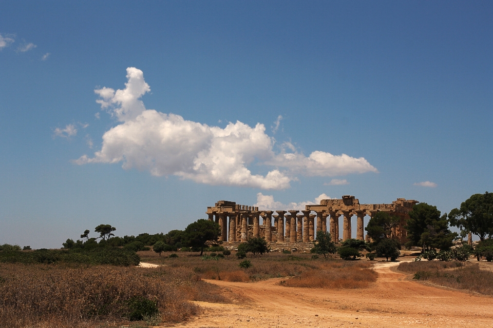 Paesaggio orizzonte nube cielo