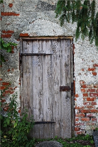 Fence wood house window Photo