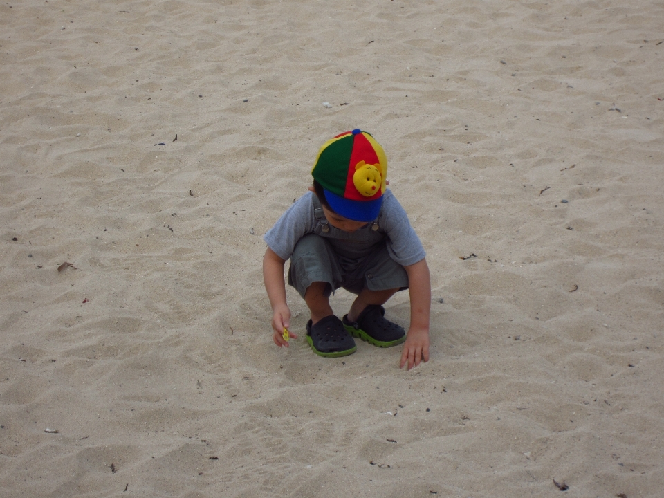 Beach sea sand play