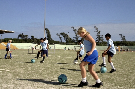 Sport game play soccer Photo