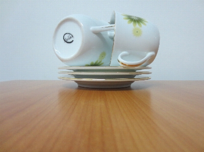 Wood tea cup ceramic Photo