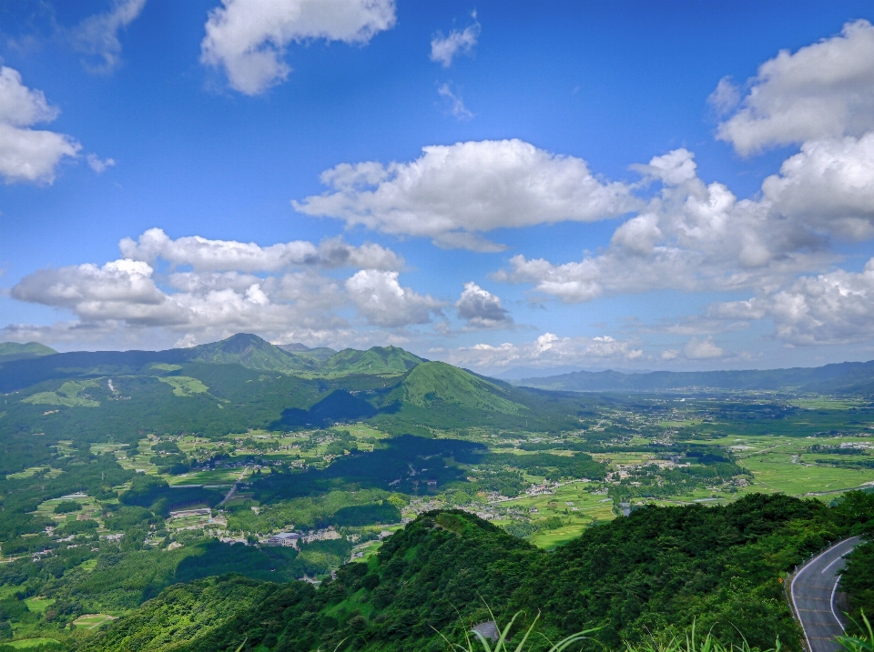 Paisaje naturaleza horizonte montaña