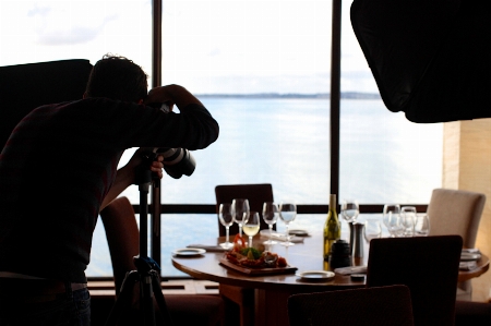 Foto Mesa vinho câmera fotografia