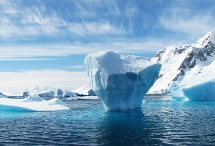 Meer ozean eis gletscher
 Foto