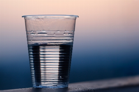 Water light plastic glass Photo