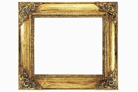 Wood antique frame empty Photo