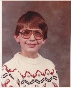 Boy portrait hairstyle smile Photo