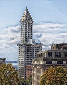 Foto Arquitectura cielo horizonte edificio