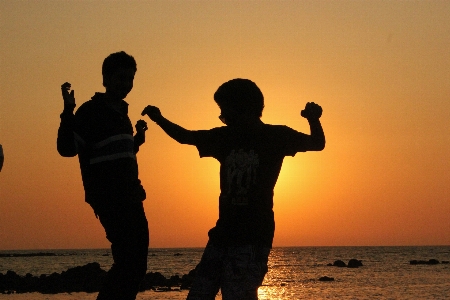 Man beach sea ocean Photo