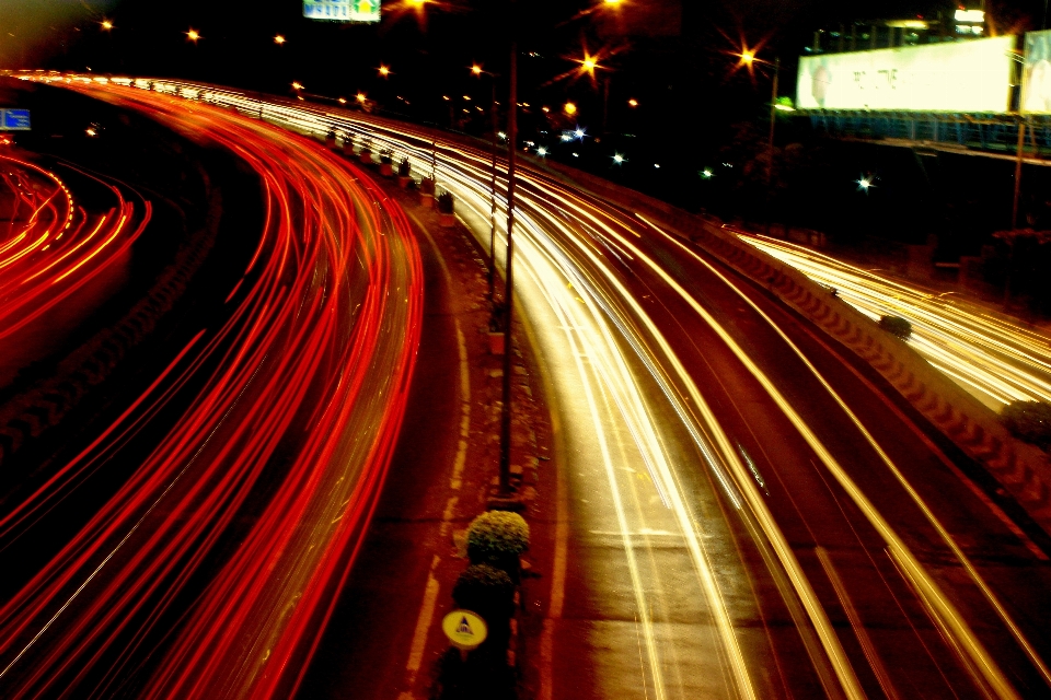 Light road traffic street