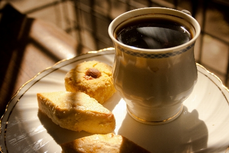 カフェ コーヒー 朝 香り 写真