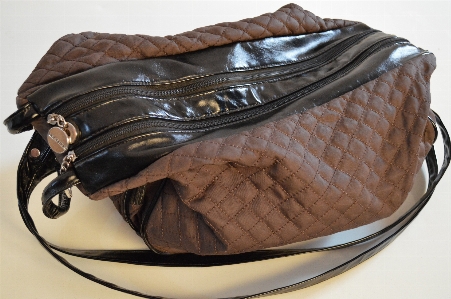 Leather female brown bag Photo