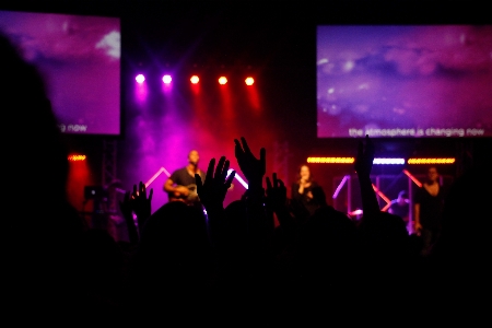 Music guitar crowd concert Photo