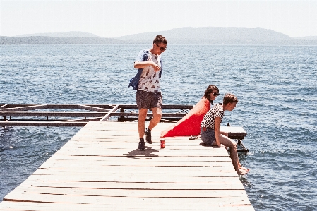 Sea water dock group Photo