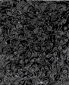 Abstract black and white texture dark Photo