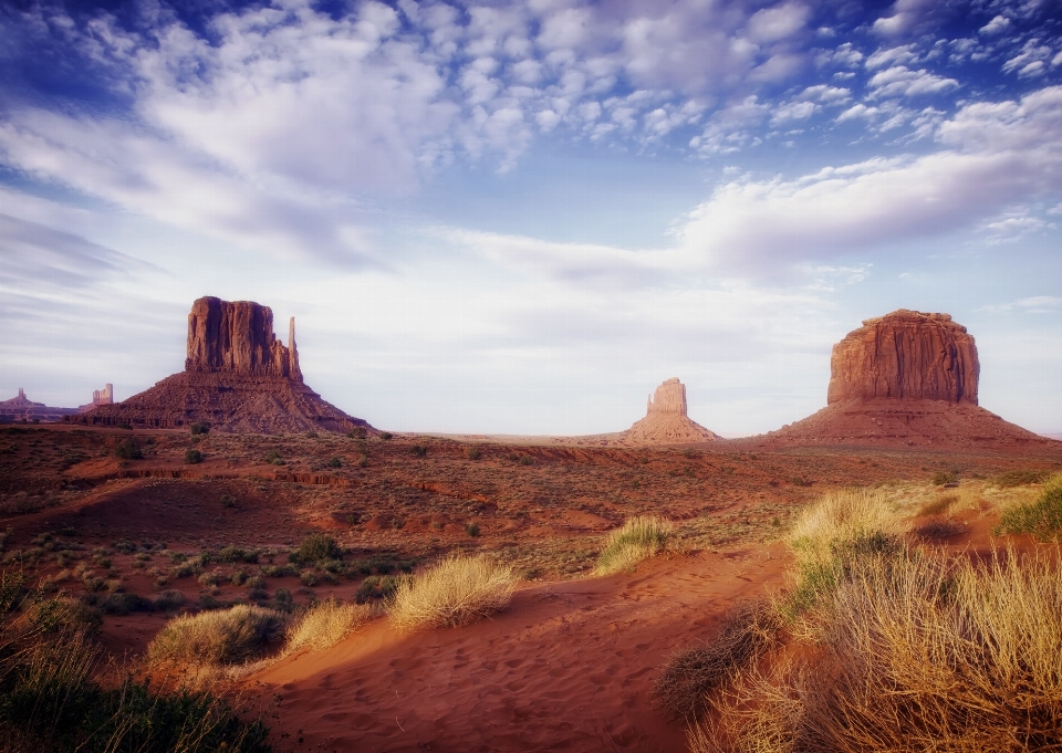 Landscape nature rock horizon