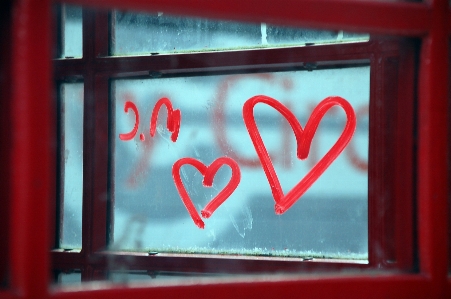 Window number sign love Photo