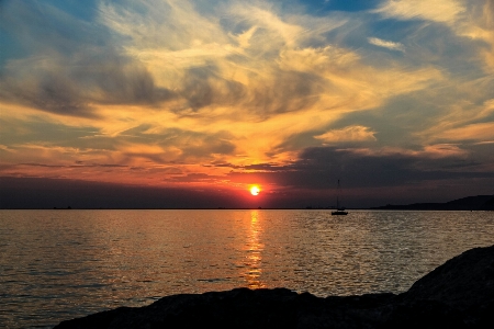 Sea coast ocean horizon Photo