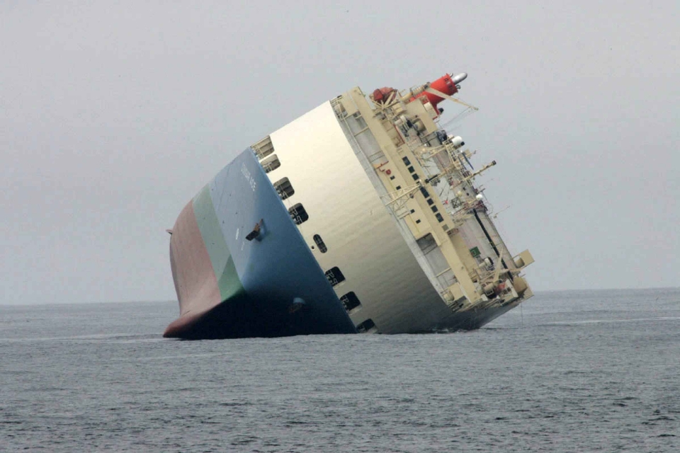 Oceano nave trasporto veicolo