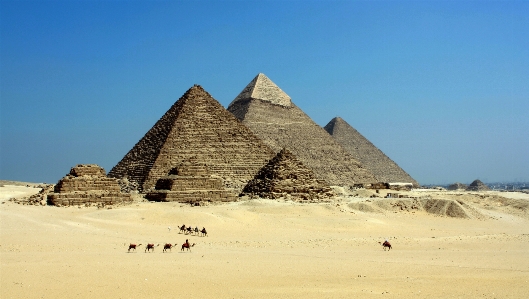 Sand desert monument pyramid Photo