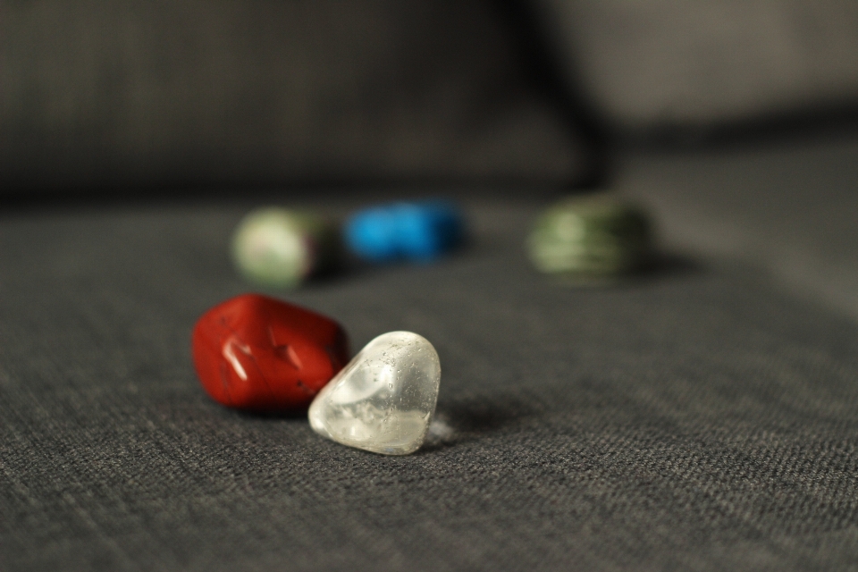 Close up jewellery stones organ