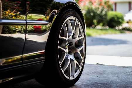 Blur road car wheel Photo