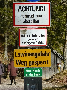 Board road advertising sign Photo