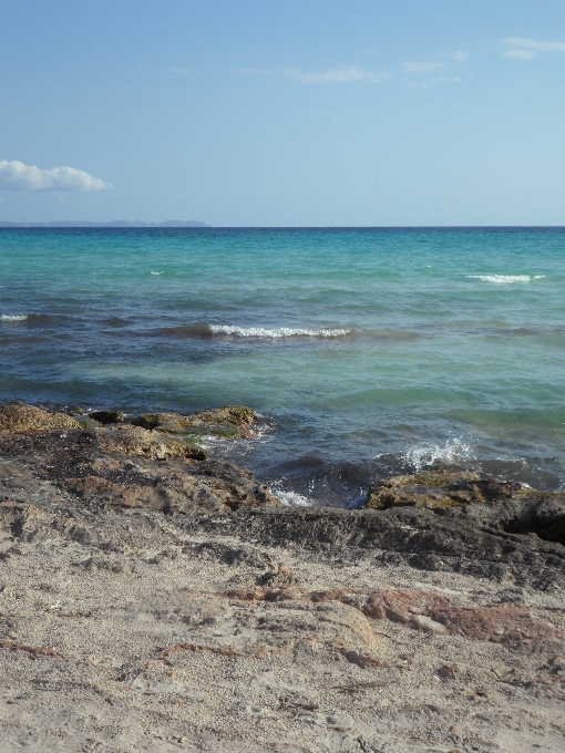 Playa paisaje mar costa