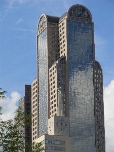 Die architektur horizont glas gebäude Foto