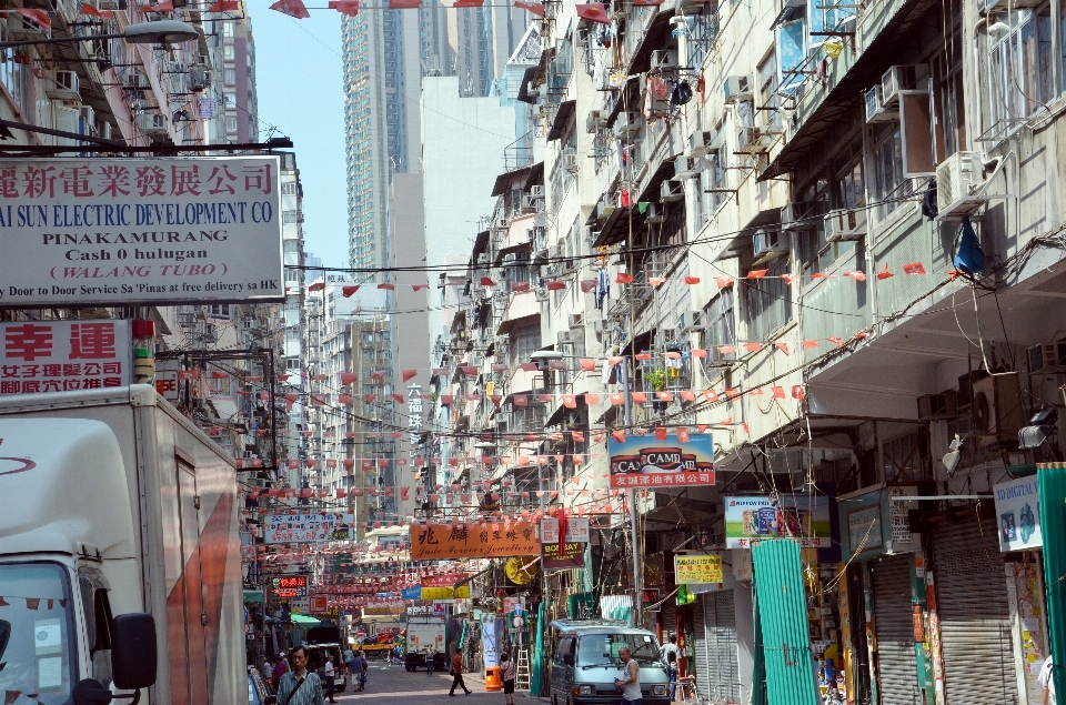 Architecture road street town