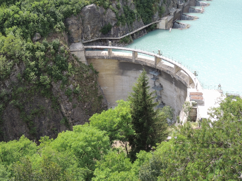 água ponte molhado rio