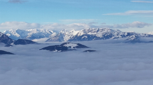 Landscape nature mountain snow Photo