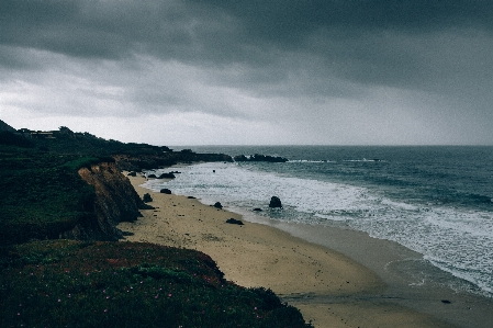 Beach landscape sea coast Photo