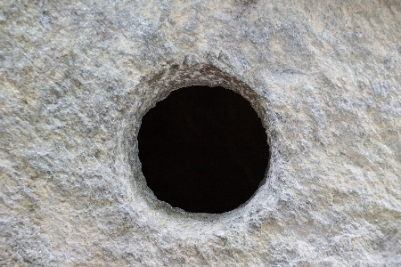 Rock structure texture hole Photo