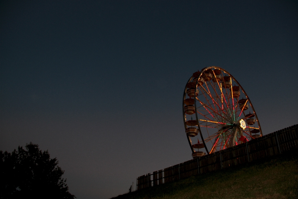 Himmel nacht erholung riesenrad
