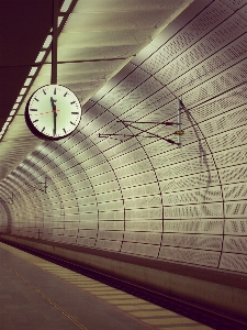 Light architecture railway interior Photo