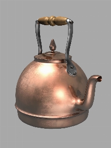 Water kettle metal kitchen Photo