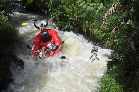 Boat adventure river recreation Photo