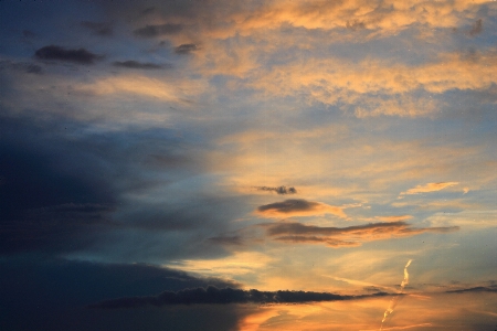 Sea nature horizon cloud Photo