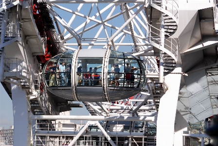 Vehicle ferris wheel aviation london eye Photo