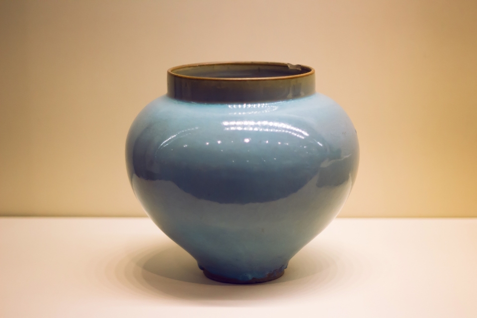 Vase musée céramique
 bleu