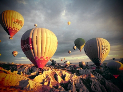 Foto Balon udara pesawat terbang kendaraan