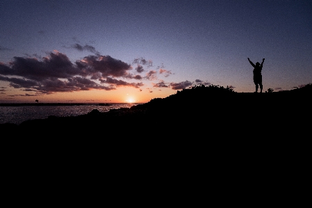 Landscape sea ocean horizon Photo