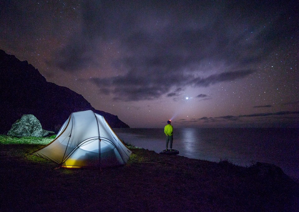 Mar luz nuvem céu