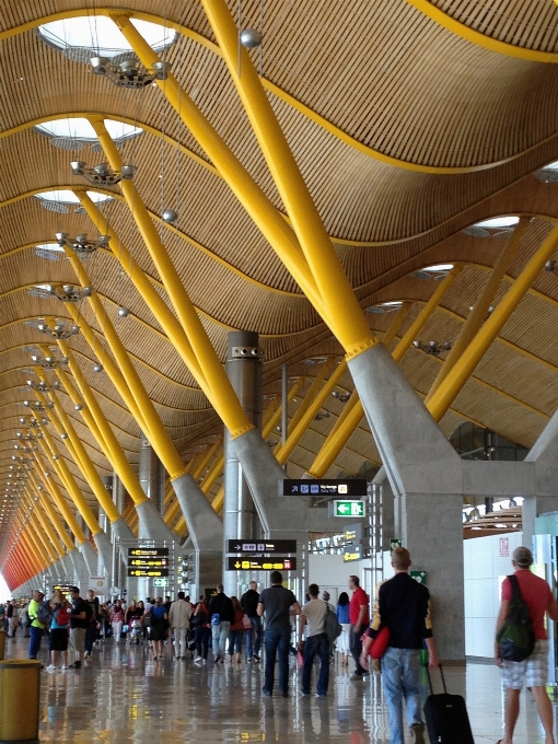 Bandara transportasi umum
 terminal bandara
 spanyol